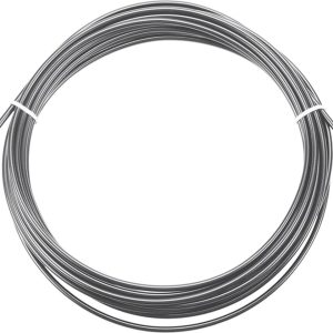 Jagwire Sport Derailleur Cable Housing (Ice Grey) (4mm) (10 Meters) (w/ Slick-Lube Liner... - ZHB801