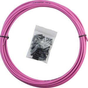 Jagwire Sport Derailleur Cable Housing (Pink) (4mm) (10 Meters) (w/ Slick-Lube Liner) - ZHB814