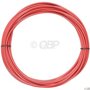 Jagwire Sport Derailleur Cable Housing (Red) (4mm) (10 Meters) (w/ Slick-Lube Liner) - ZHB803