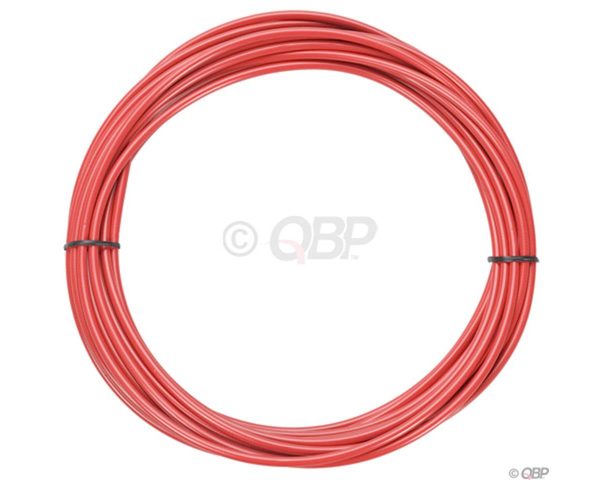 Jagwire Sport Derailleur Cable Housing (Red) (4mm) (10 Meters) (w/ Slick-Lube Liner) - ZHB803