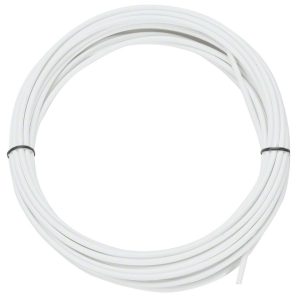 Jagwire Sport Derailleur Cable Housing (White) (4mm) (10 Meters) (w/ Slick-Lube Liner) - ZHB802