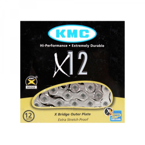 KMC | X12 12 Speed Chain | Silver | 12 Speed, 126 Links
