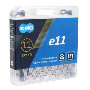 KMC e11 EPT 11 Chain (Silver) (11 Speed) (126 Links) - CN11177