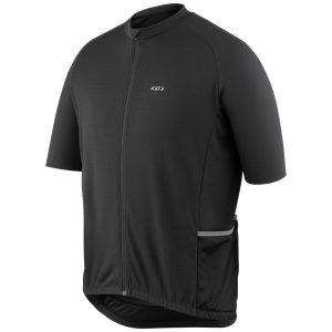 Louis Garneau Connection 4 Short Sleeve Jersey (Black) (M) - 1042179-020-M