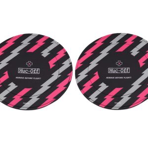 Muc-Off Disc Brake Covers (Black/Pink) - 189