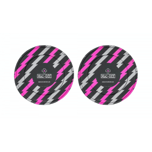 Muc-Off | Disc Brake Covers | Black/Pink | Pair