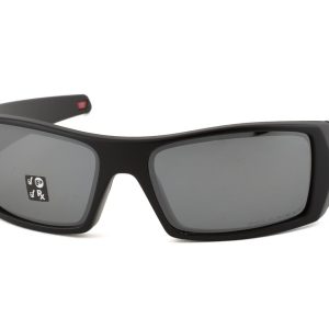 Oakley Gascan Sunglasses (Matte Black) (Black Iridium Polarized Lens) - 12-856
