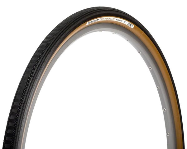 Panaracer Gravel King SS+ Gravel Tire (Black/Brown) (700c / 622 ISO) (38mm) (Fo... - RF738-GK-SS-P-D