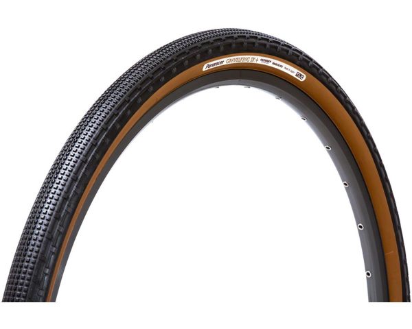 Panaracer Gravelking SK+ Tubeless Gravel Tire (Black/Brown) (700c / 622 ISO) (35... - RF735-GKSK-P-D