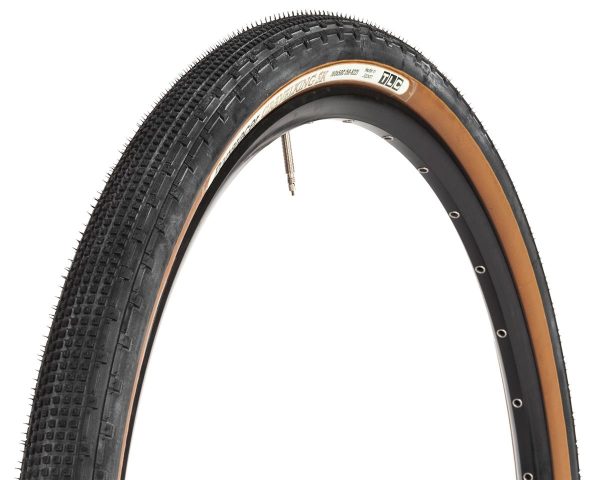 Panaracer Gravelking SK Tubeless Gravel Tire (Black/Brown) (700c / 622 ISO) (50mm)... - RF750-GKSK-D