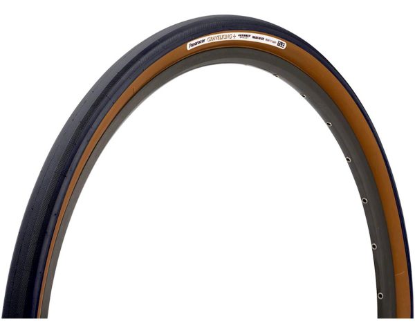 Panaracer Gravelking + Tubeless Gravel Tire (Black/Brown) (700c / 622 ISO) (35mm) ... - RF735-GK-P-D