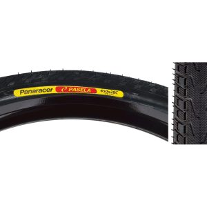 Panaracer Pasela Road Tire (Black) (650b / 584 ISO) (28mm) (Wire) - AW628BLX-18
