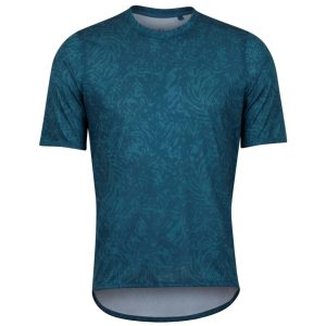 Pearl Izumi Men's Summit Short Sleeve Jersey (Ocean Blue Palm) (S) - 19122206HA6S