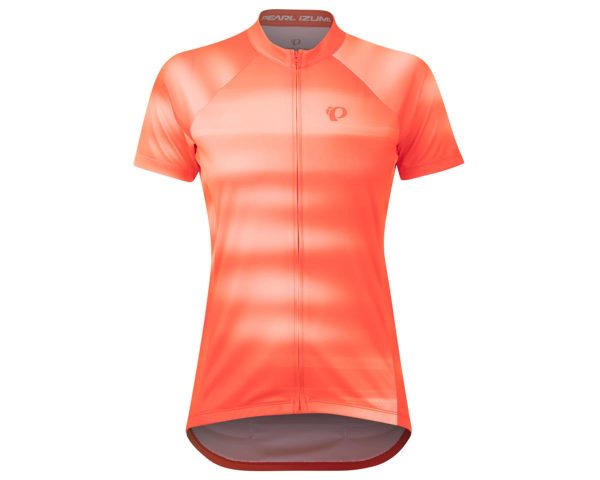 Pearl Izumi Women's Classic Short Sleeve Jersey (Screaming Red/White Cirrus) (XS) - 112221029TYXS