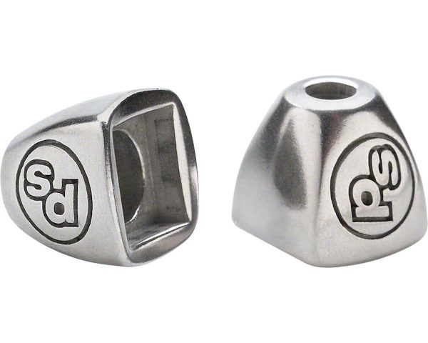 Problem Solvers Downtube Shifter Boss Covers (Silver) - DT_SHIFTER_BOSS_COV_SI