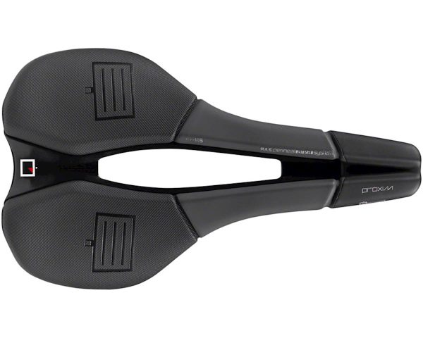 Prologo Proxim W650 Performance E-Bike Saddle (Black) (Tirox Rails) (145mm) - PROXTN5HB90-AM