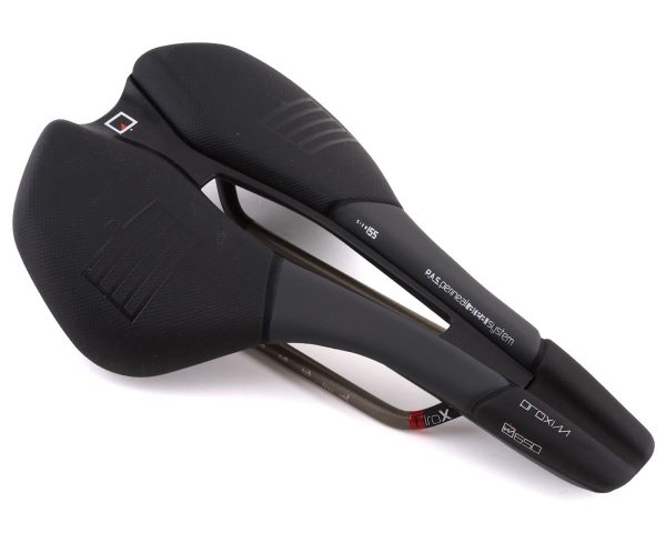 Prologo Proxim W650 Performance E-Bike Saddle (Black) (Tirox Rails) (155mm) - PRX6TN5HB95-AM