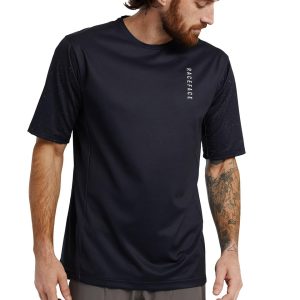 Race Face Indy Short Sleeve Jersey (Black) (L) - RFJAINDYMBLA04