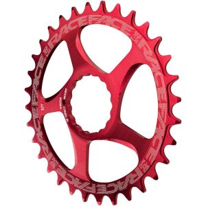 Race Face Narrow-Wide CINCH Direct Mount Chainring (Red) (1 x 9-12 Speed) (Single) (... - RNWDM28RED