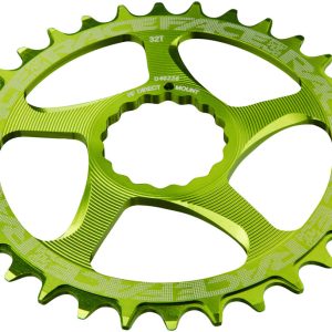 RaceFace Narrow Wide Chainring: Direct Mount CINCH 26t Green