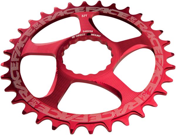 RaceFace Narrow Wide Chainring: Direct Mount CINCH 26t Red