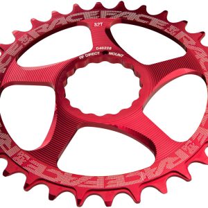 RaceFace Narrow Wide Chainring: Direct Mount CINCH 30t Red