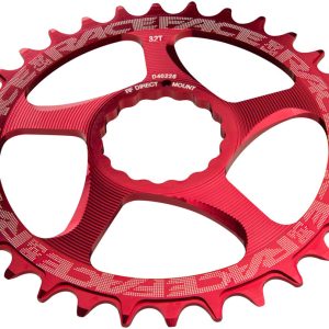 RaceFace Narrow Wide Chainring: Direct Mount CINCH 36t Red