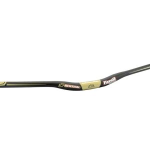 Renthal FatBar Carbon V2 Handlebar (Black) (31.8mm) (10mm Rise) (800mm) (5/7deg Sweep) - M171-01-BK