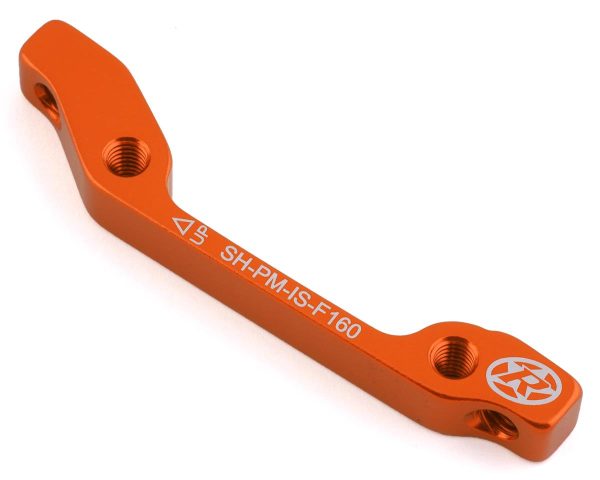 Reverse Components Disc Brake Adapters (Orange) (IS Mount) (160mm Front, 140mm Rear) - 02070