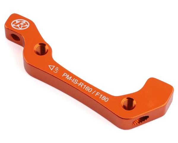 Reverse Components Disc Brake Adapters (Orange) (IS Mount) (180mm Front, 160mm Rear) - 02061
