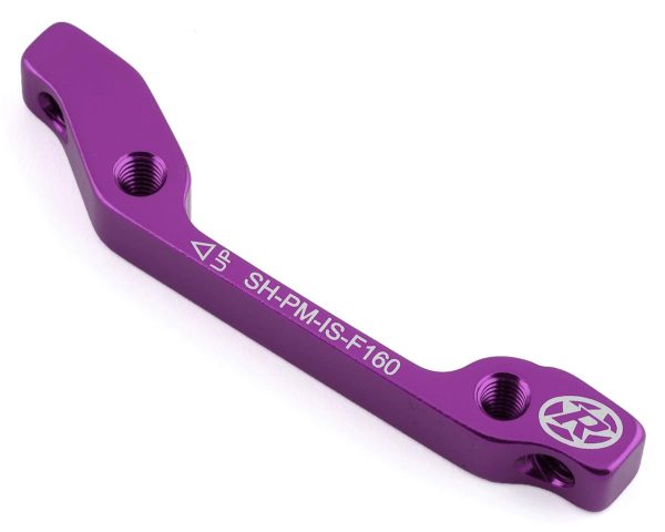 Reverse Components Disc Brake Adapters (Purple) (IS Mount) (160mm Front, 140mm Rear) - 02067