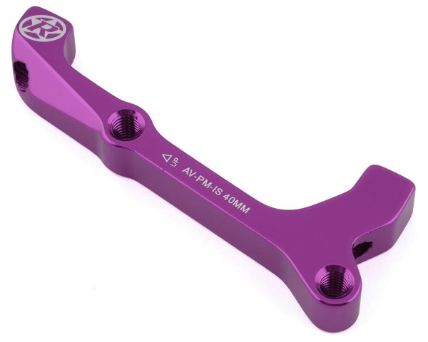 Reverse Components Disc Brake Adapters (Purple) (IS Mount | Avid) (180mm Rear) - 02034