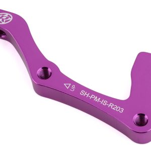 Reverse Components Disc Brake Adapters (Purple) (IS Mount | Shimano) (203mm Rear) - 02050