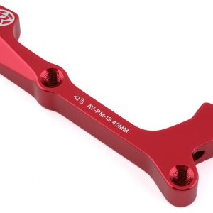 Reverse Components Disc Brake Adapters (Red) (IS Mount | Avid) (180mm Rear) - 02031