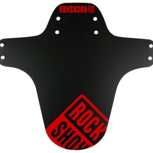 RockShox MTB Fork Fender Black with Oxy Red Print