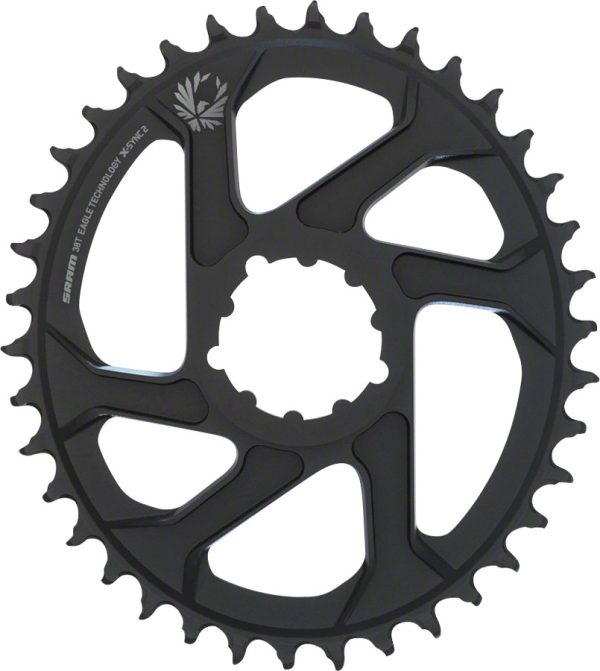 SRAM Eagle Chainring X-Sync 2 Oval 38T Direct Mount 3mm Offset Boost Black