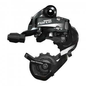 SRAM | Force 22 11 Speed Rear Derailleur Short Cage, Exact Actuation, 28T Max