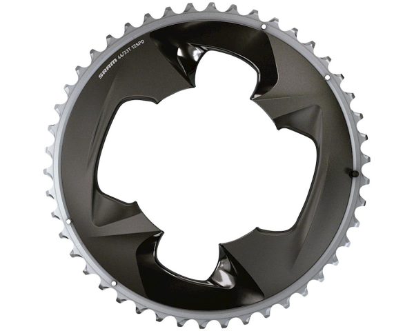 SRAM Force AXS Chainrings (Grey/Black) (2 x 12 Speed) (107mm BCD) (Outer) (48T) - 00.6218.015.003