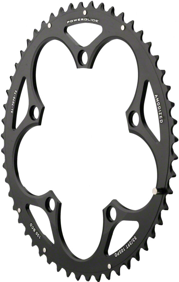 SRAM Force/Rival/Apex 53T 10-Speed 130mm Black Chainring Use with 39T