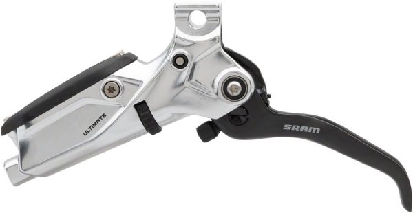 SRAM G2 Ultimate Disc Brake Lever Assembly - Carbon Lever, Polar Grey Anodized, A2
