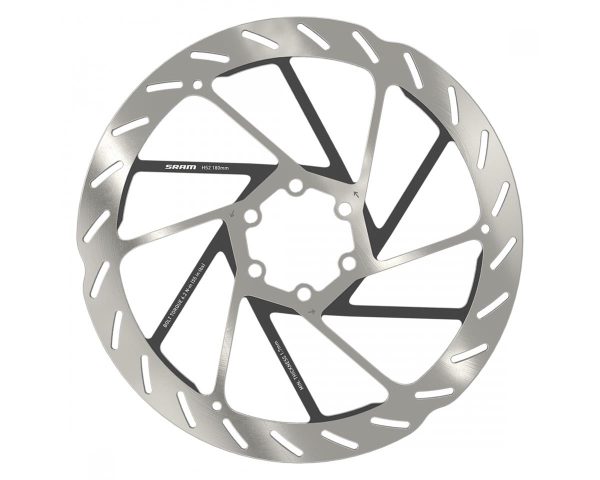 SRAM HS2 Disc Brake Rotor (Silver/Black) (6-Bolt) (180mm) - 00.5018.176.001