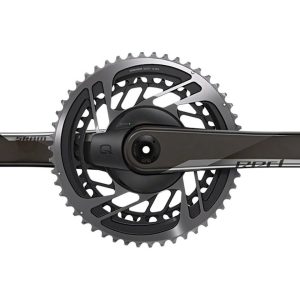 SRAM Red AXS Power Meter Crankset (Black) (2 x 12 Speed) (DUB Spindle) (175mm) ... - 00.3018.208.175