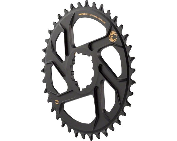 SRAM X-Sync 2 Eagle Direct Mount Chainring (Black/Gold) (1 x 10/11/12 Speed) (S... - 11.6218.030.190