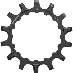 SRAM X-Sync EX1 Sprocket Chainring (Black) (For Bosch E-Bike Motors) (14T) - 00.6218.007.000