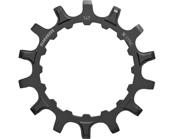 SRAM X-Sync EX1 Sprocket Chainring (Black) (For Bosch E-Bike Motors) (14T) - 00.6218.007.000