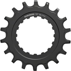 SRAM X-Sync EX1 Sprocket Chainring (Black) (For Bosch E-Bike Motors) (18T) - 00.6218.007.002
