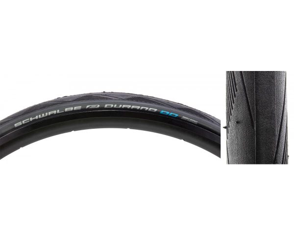 Schwalbe Durano DD Tire (Black/Grey) (700c / 622 ISO) (28mm) (Folding) (Addix/RaceG... - 11600812.01