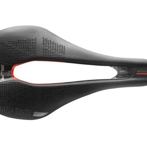 Selle Italia SLR Boost Kit Carbonio Superflow Saddle (Black) (S3) (130mm) (Carbon... - 041A620ICA011