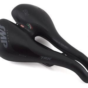 Selle SMP TRK Gel Saddle (Black) (FeC30 Rails) (L) (177mm) - ZSTRKLADYGELNE