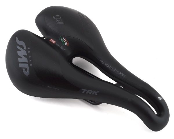 Selle SMP TRK Gel Saddle (Black) (FeC30 Rails) (L) (177mm) - ZSTRKLADYGELNE